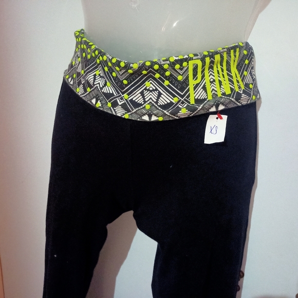 Pink Victoria's secret yoga pants - Picture 2 of 3